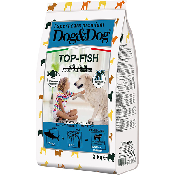 Dog & Dog сухой корм д/собак 3 кгTop-Fish с тунцом