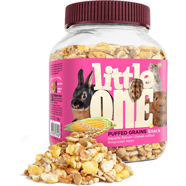 лакомства для грызунов little one в банках