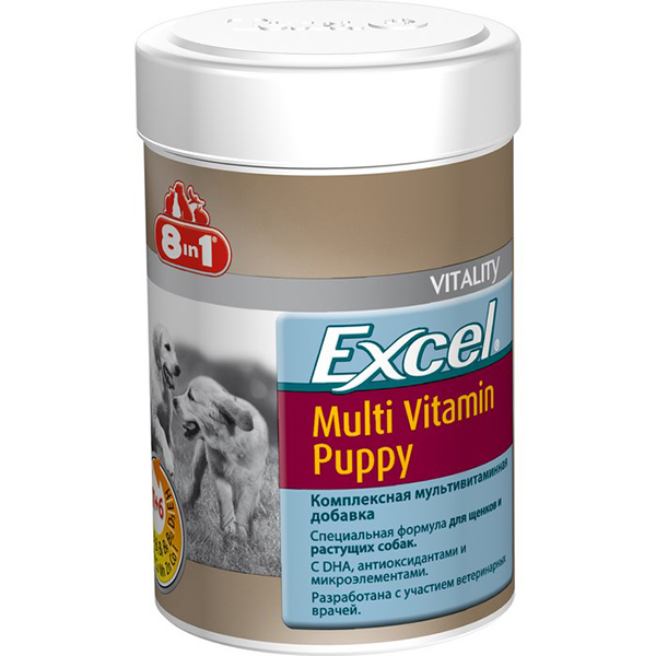 8 в 1 Excel Multi Vitamin Puppy 100таб.
