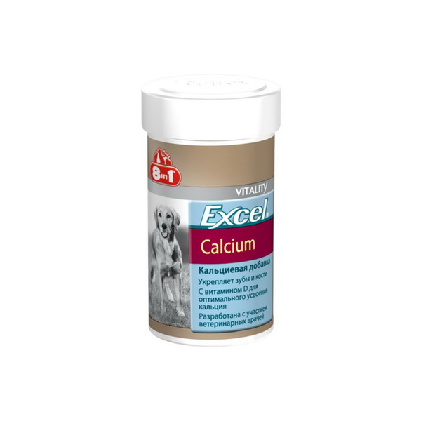 8 в 1 Excel Сalcium 880 кальциевая добавка с фосфор. и вит.D