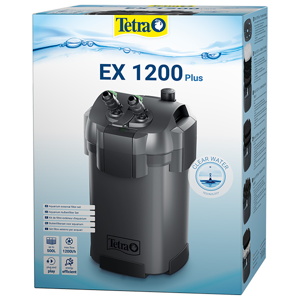 Помпа-фильтр внешн. TETRATEC EX 1200 PLUS (200-500л. 1200л
