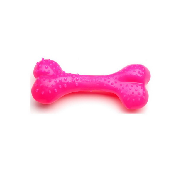 COMFY игрушка д/собак MINT косточка 8,5см розовая