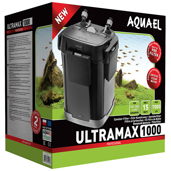 Фильтр внешний AQUAEL UltraMAX 1000л/час (100-300л)