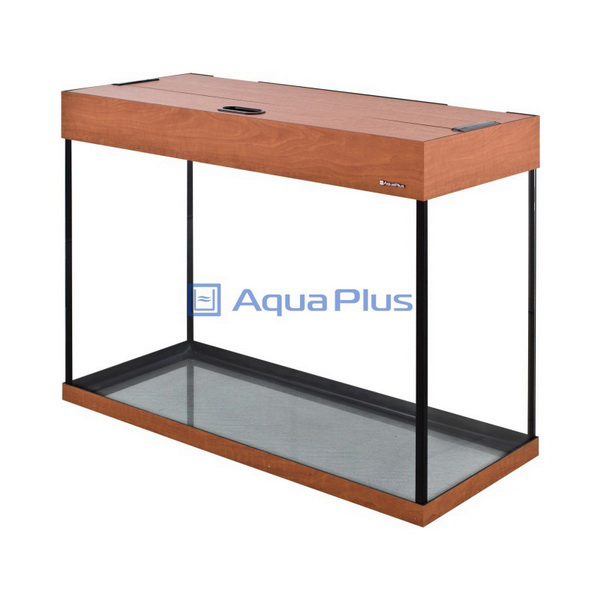 Аквариум Aqua Plus LUX LED П100прям.(700х300х560-6)ГРУША 96 л+ R/Fit sunny1х16W