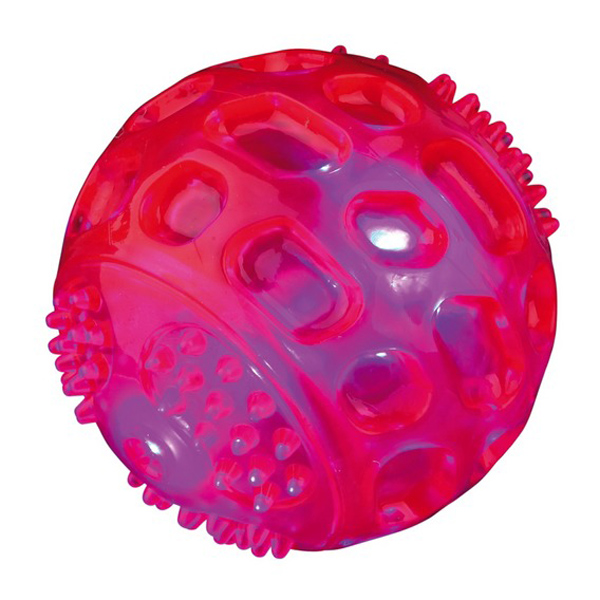 TRIXIE Мяч светящийся, D6,5см, силикон, цвет в ассортименте
