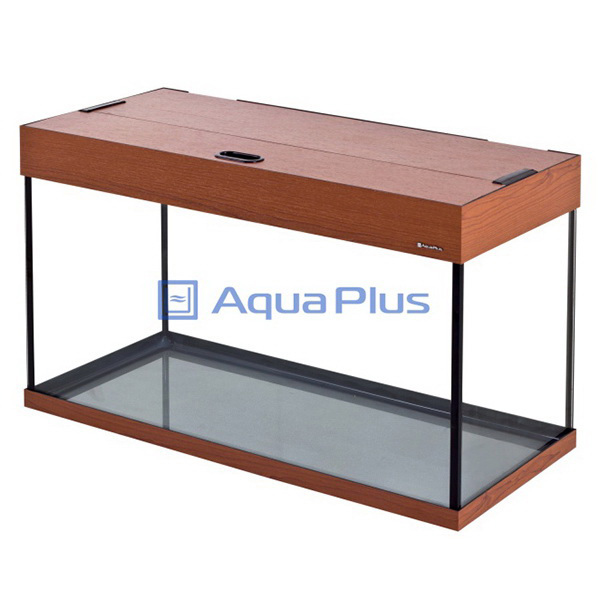 Аквариум Aqua Plus STD LED П120прям.(800х350х490-6) Ит. орех 115 л+ R/Fit sunny1х16W