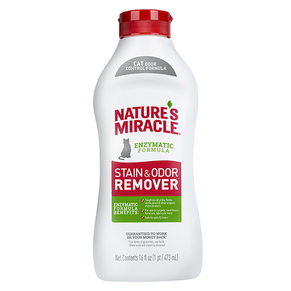 Nature Miracle Уничтожитель пятен и запахов д/кошек Cat Stain&Odor Remover 946 мл