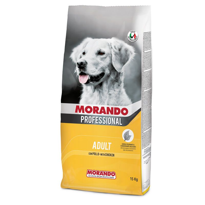 Morando Professional Cane сухой корм для взрослых собак с курицей, 15 кг
