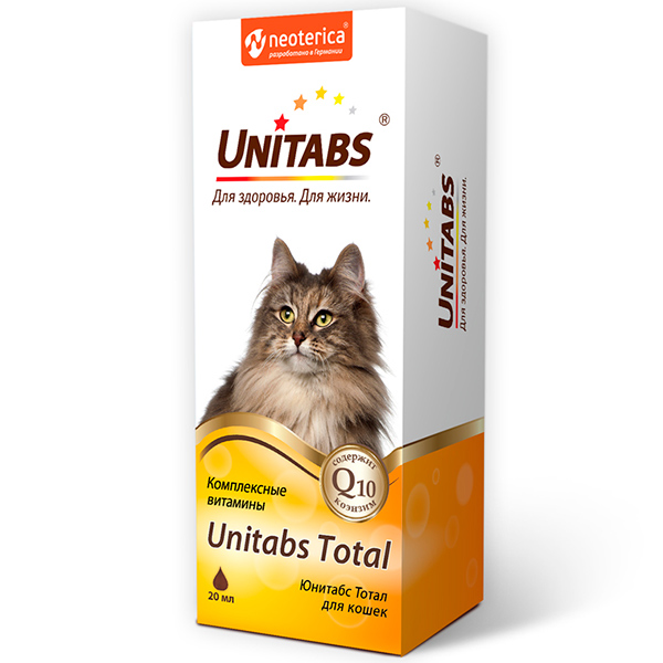 Unitabs Тотал для кошек, 20мл