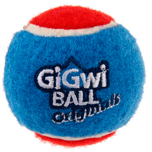 GiGwi Три мяча с пищалкой 4см