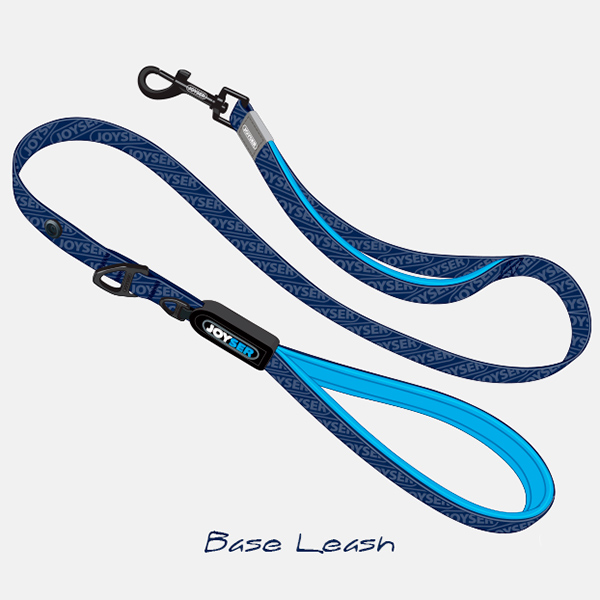 GiGwi Поводок для собак JOYSER Walk Base Leash L синий с голубым