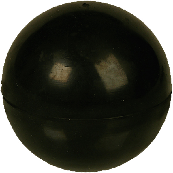 Игрушка  мяч ц/р черный 6,5 см