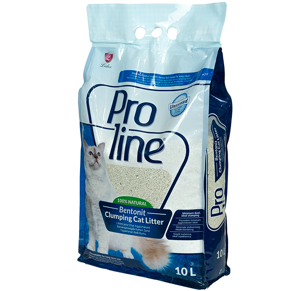 ProLine наполнитель для кошачьих туалетов, гипоаллергенный, без запаха 10 л