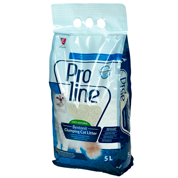 ProLine наполнитель для кошачьих туалетов, гипоаллергенный, без запаха 5 л