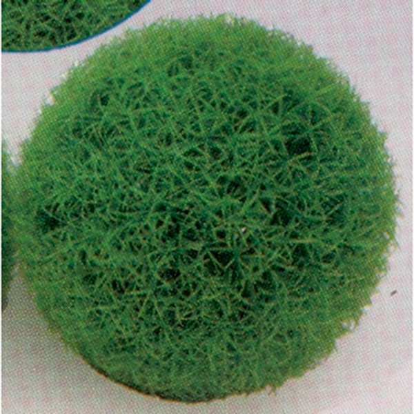 Растение пластиковое Шар D=22см зеленое (2864_22)