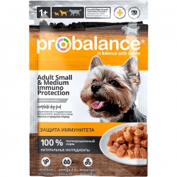 ProBalance влаж д/соб 85 г immuno protection д/мелк, сред пород