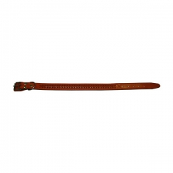 Ошейник кож. 35 сред.коса (обрез.) (Наша РР) SALE