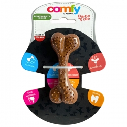 COMFY игрушка д/собак BARBECUE BONE BROWN косточка 8,5см