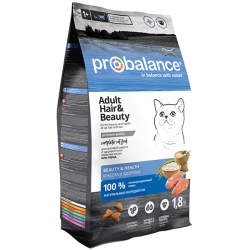 ProBalance корм сух.д/кошек 1,8 кг Hair&Beauty (Алейск)