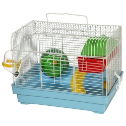 Клетка д/грыз Jack&King 38*23*30 см прямоугольная,укомплект.+подарочная упаковка