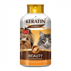 KERATIN+ Beautiful шампунь д/длинношерст. кош. и соб. 400мл