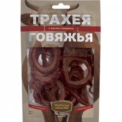Деревенские лакомства КР трахея говяжья с мясом говядины д/соб 50г
