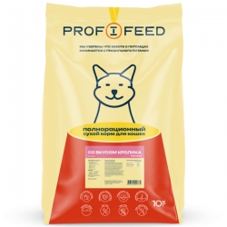 PROFIFEED сух.д/кошек Кролик 10кг