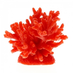 Коралл пластиковый (мягкий) красный 8x8x6.5см (SH066R)