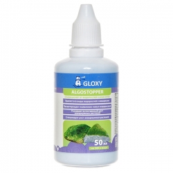 Кондиционер от водорослей в аквариуме Gloxy Algostopper 50 мл на 500 л