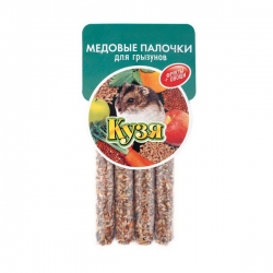 КУЗЯ палочки д/грызунов Фрукты+Овощи (4 шт)