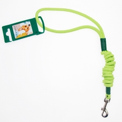 Поводок капрон зеленый 6 мм*120 см Dog&Vogue Rope (Аркон)