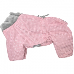 Комбинезон демисезонный на меху девочка р. 37 жемчуг/роз. OSSO