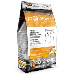 ProBalance корм сух.д/кошек 1.8кг Immuno курица/индейка Лимкорм