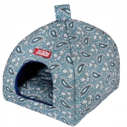 XODY Домик Виг-Вам (хлопок) №2 Огурцы синий, 40х40х42см SALE