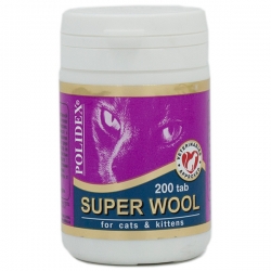 POLIDEX 200 Super Wool витамины д/кошек (Супер Вул)