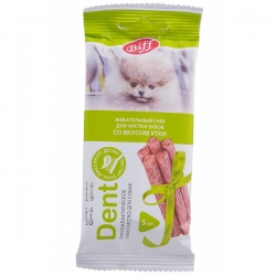 Титбит Снек жеват. DENT д/соб мини пород с уткой АКЦИЯ-20%