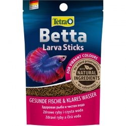 TETRA Betta Larva Sticks 5гр корм д/бойцовых  рыб,палочки