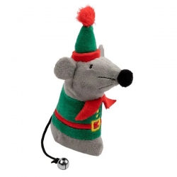 GiGwi Серая мышка, 15 см НОВЫЙ ГОД