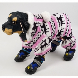 Ботинки резин. подошва, голубой, р.8, 9х7,2см, Jack&King, JK2308-8