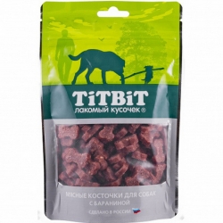 Титбит Косточки мясные для собак с бараниной АКЦИЯ-20%