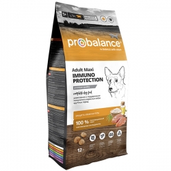 ProBalance корм сух.д/соб 12кг круп. пород Immuno Adult Maxi (Алейск) АКЦИЯ -15%