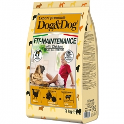 Dog & Dog сухой корм д/собак 14 кг Fit-Maintenance контроль веса