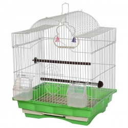 Клетка д/птиц Jack&King 35*28*43см фигурная укомплект.