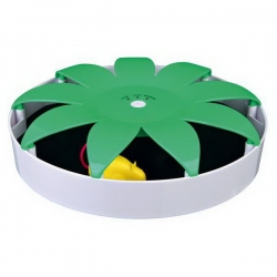 TRIXIE Игрушка ^Мышь в ловушке^ ф25см белый/зеленый SALE