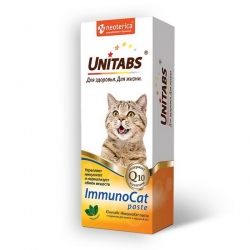 Unitabs паста ImmunoCat c Q д/кошек 120мл