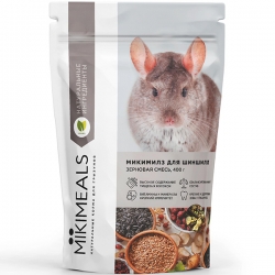 MIKIMEALS Корм для шиншилл 400 гр.