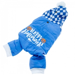 Комбинезон д/собак, S, 25х36см, голубой, Jack&King, JK23179W1-Sгол