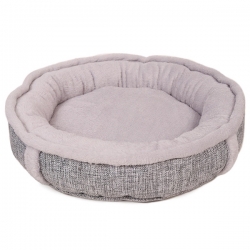 PerseiLine Лежанка ЛОФТ КРУГЛАЯ M 47*10 СЕРЫЙ