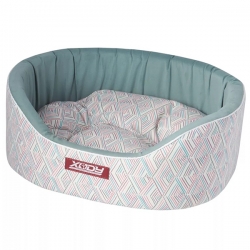 XODY Лежанка Премиум (флок) №0 GARDEN GREEN 38х26х15см