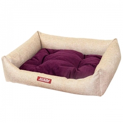 XODY Лежанка Люкс (флок) №4 VIOLET 80х70х22см